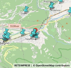 Mappa Via alla Provinciale, 23018 Talamona SO, Italia (2.50222)