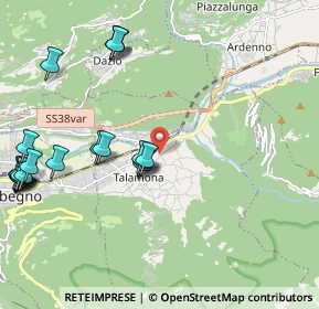 Mappa Via alla Provinciale, 23018 Talamona SO, Italia (2.557)