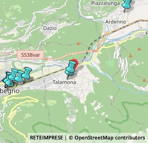 Mappa Via alla Provinciale, 23018 Talamona SO, Italia (2.95833)