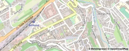 Mappa Belluno