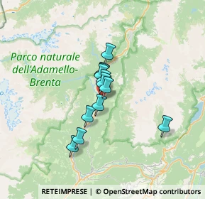 Mappa Via dei Giardini, 38086 Massimeno TN, Italia (4.19667)