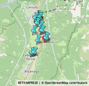 Mappa Via dei Giardini, 38086 Massimeno TN, Italia (1.413)