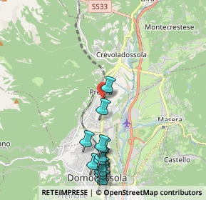 Mappa 28865 Crevoladossola VB, Italia (2.31917)