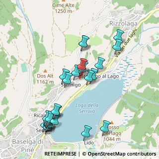 Mappa Frazione Sternigo, 38042 Baselga di Piné TN, Italia (0.5356)