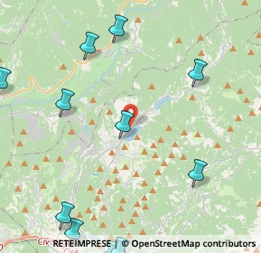Mappa Frazione Sternigo, 38042 Baselga di Piné TN, Italia (6.64867)