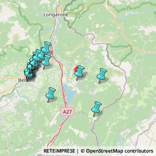 Mappa Via IV Novembre, 32016 Puos d'Alpago BL, Italia (9.359)