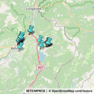 Mappa Via IV Novembre, 32015 Puos d'Alpago BL, Italia (6.808)