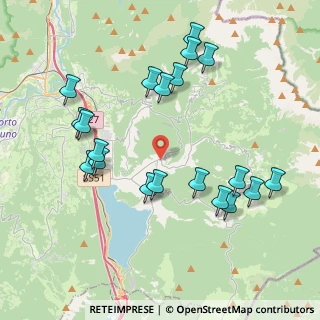 Mappa Via IV Novembre, 32016 Puos d'Alpago BL, Italia (4.209)