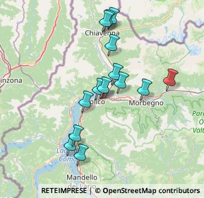 Mappa Via la Croce, 23823 Colico LC, Italia (13.05429)
