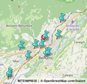 Mappa 32100, 32100 Belluno BL, Italia (1.93818)