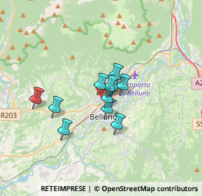 Mappa 32100, 32100 Belluno BL, Italia (2.09727)