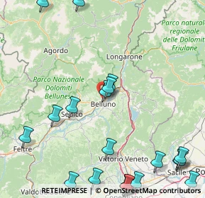 Mappa 32100, 32100 Belluno BL, Italia (23.7115)