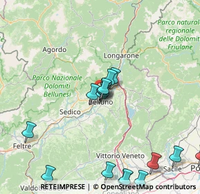 Mappa 32100, 32100 Belluno BL, Italia (18.12563)