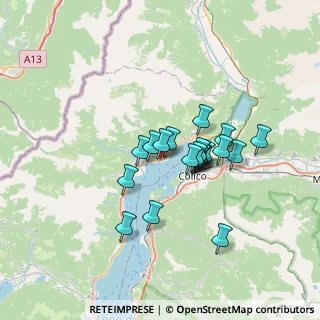Mappa Via Garibaldi, 22013 Domaso CO, Italia (5.0485)