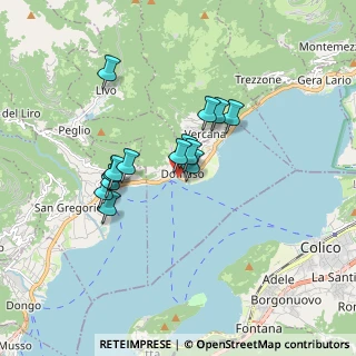 Mappa Via Garibaldi, 22013 Domaso CO, Italia (1.29857)