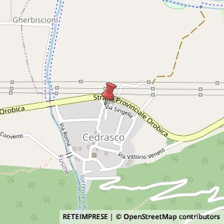 Mappa Via Provinciale, 21, 23010 Cedrasco, Sondrio (Lombardia)