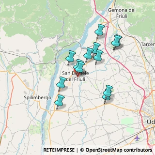 Mappa Via S. Luca, 33038 San Daniele del Friuli UD, Italia (5.92231)