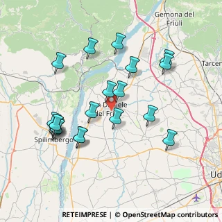 Mappa Via S. Luca, 33038 San Daniele del Friuli UD, Italia (7.663)