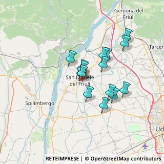 Mappa Via S. Luca, 33038 San Daniele del Friuli UD, Italia (5.37667)