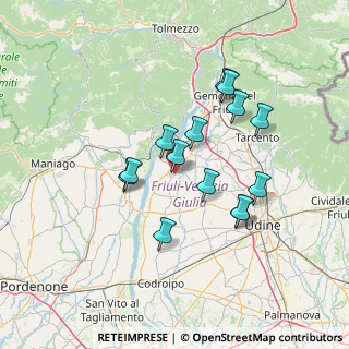 Mappa Via S. Luca, 33038 San Daniele del Friuli UD, Italia (11.95857)