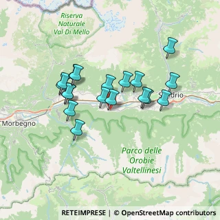 Mappa Via Provinciale, 23010 Fusine SO, Italia (6.02)