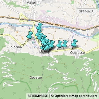Mappa Via Provinciale, 23010 Fusine SO, Italia (0.412)