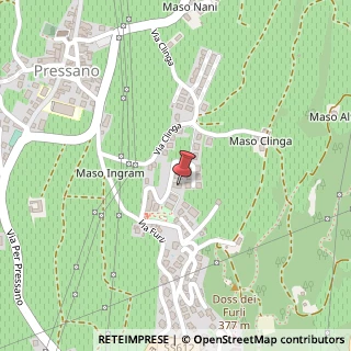 Mappa Via Furli, 84, 38015 Lavis, Trento (Trentino-Alto Adige)