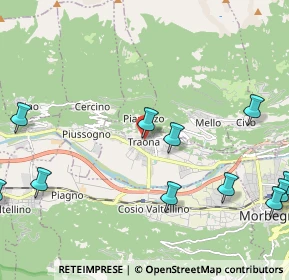 Mappa Via Don Luigi Guanella, 23019 Traona SO, Italia (2.84727)