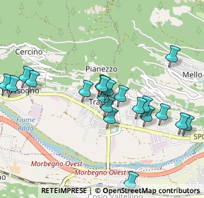 Mappa Piazza Caduti, 23017 Traona SO, Italia (0.9375)