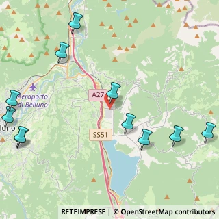 Mappa Viale del Lavoro, 32010 Pieve D'alpago BL, Italia (5.76455)