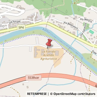 Mappa Via Lungo Adda, 12, 23016 Mantello, Sondrio (Lombardia)