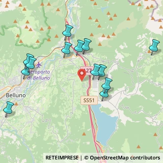 Mappa Località Vich, 32014 Ponte nelle Alpi BL, Italia (4.28231)