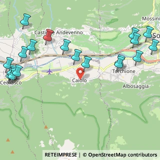 Mappa Via Caiolo Alto, 23010 Caiolo SO, Italia (2.981)