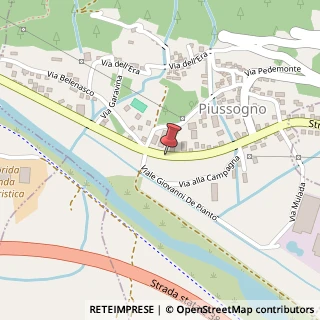 Mappa Via Valeriana, 27, 23016 Cercino, Sondrio (Lombardia)