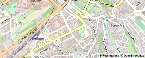 Mappa Belluno