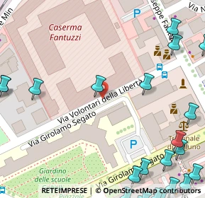 Mappa Via Volontari della Libertà, 32100 Belluno BL, Italia (0.0913)