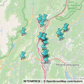 Mappa Via C. Dorigatti, 38015 Lavis TN, Italia (5.78474)