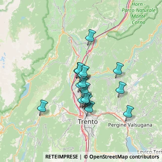 Mappa Via C. Dorigatti, 38015 Lavis TN, Italia (5.24059)