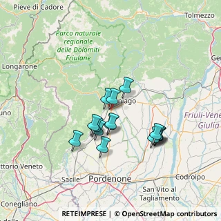 Mappa Via della Croce, 33086 Montereale Valcellina PN, Italia (11.47933)