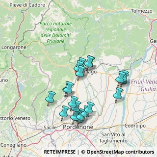 Mappa Via della Croce, 33086 Montereale Valcellina PN, Italia (13.7145)