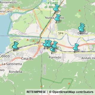 Mappa Via Nazionale Nord, 23010 Piantedo SO, Italia (1.99455)