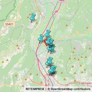 Mappa Via Fortunato Depero, 38015 Lavis TN, Italia (3.00286)