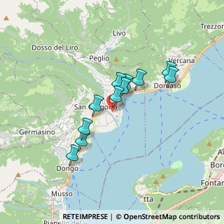 Mappa Via Moriggia Pelascini, 22015 Gravedona ed Uniti CO, Italia (1.34545)