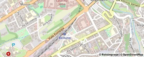 Mappa Belluno