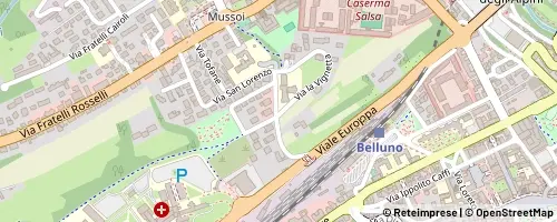 Mappa Belluno