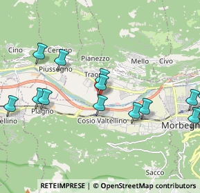 Mappa Via Ligabue, 23019 Traona SO, Italia (2.32571)