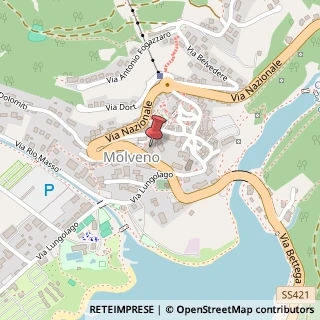 Mappa Via Nazionale, 6, 38018 Molveno, Trento (Trentino-Alto Adige)