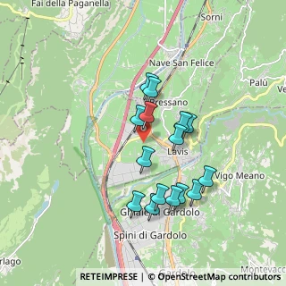Mappa Località Torbisi, 38015 Lavis TN, Italia (1.54067)