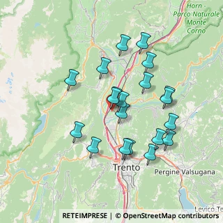 Mappa Località Torbisi, 38015 Lavis TN, Italia (6.621)