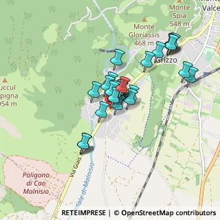 Mappa Via Alessandro Manzoni, 33086 Montereale Valcellina PN, Italia (0.68148)